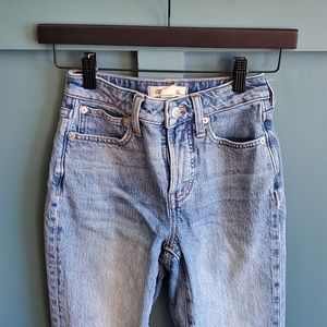 Madewell curvy perfect vintage jean in heathcote wash